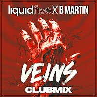 Liquidfive — Veins (Club Mix) Ft B Martin — обложка